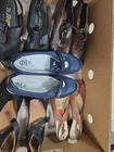 Women's shoes summer 100 pairs in set-size 37-41-used + new/ photos are example