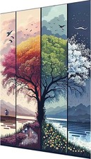 5D Tree of Life Diamond Art Painting,Large Diamond Painting Kits for Adults,DIY
