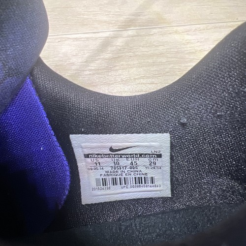 Nike Kobe X 10 Blackout schwarz persisch lila violett Herren 11 US 705317-005 2014 - Bild 13 von 13