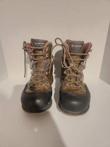 Simms Wading Boots Felt Soles Size 9 US Men