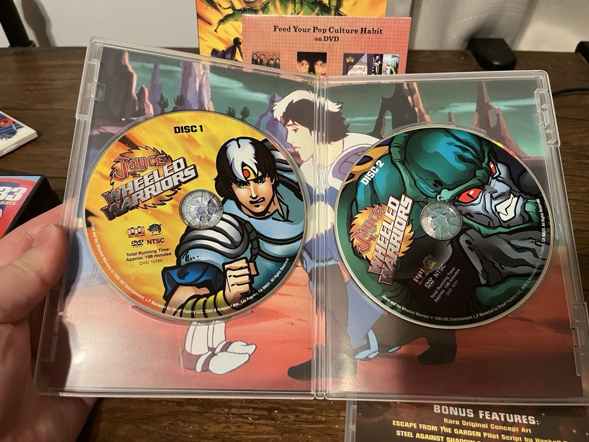 Jayce and the Wheeled Warriors - Vol 1 DVD, 2008, 4-Disc Set Shout