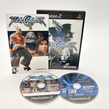 Soul Calibur II Caliber PlayStation 2 PS2 Black Label + Namco Transmission Demo