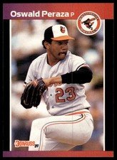 1989 Donruss #524 Oswald Peraza RC