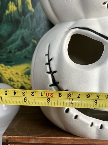 Vintage Asda Disney Halloween Jack Skellington Pumpkin Lights Up Nightmare B4 - Picture 7 of 11