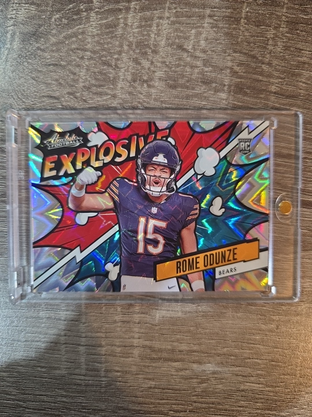 2024 Panini Absolute - Explosive Rome Odunze #EX-ROE (RC)