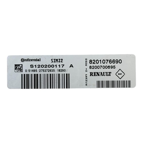 Genuine Renault Twingo 2 Engine control module 8201076690 - Picture 8 of 9