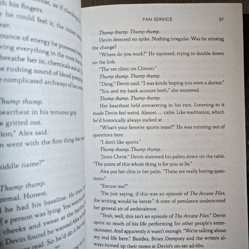 Fan Service by Rosie Danan (2025, Trade Paperback, 1st Edition, ARC Style) - Picture 9 of 10