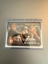 2024 Topps Series 1 GOLDEN MIRROR SSP Chas McCormick #203