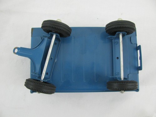1962 Tonka Toys Blue Airlines Luggage Service Tractor & Trailer #420 VG Read! - Picture 16 of 16
