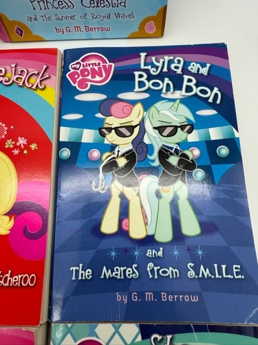 Lot of 8 My Little Pony Series Kids Chapter Books GM Berrow 6 PB & 2 HC - Picture 8 of 11