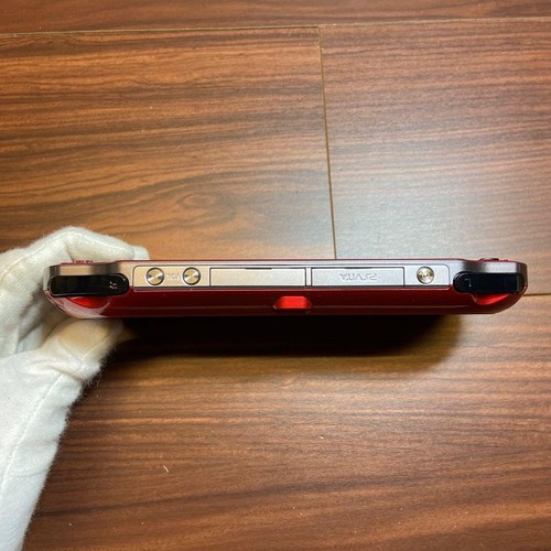 PSVita 1000 console, Cosmic Red, almost brand new condition (4181) From Japan - Picture 16 of 20
