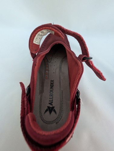 Allrounder by Mephisto Mary Jane Damenschuhe rot Komfort Active Shock Größe 8,5 - Bild 6 von 10