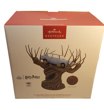 Hallmark Storytellers Harry Potter Flying Ford Anglia In Whomping Willow 2024