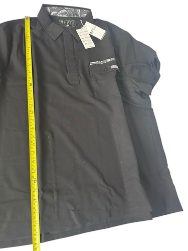 NWT Figs Collared Technical Collection Black Breathable Pockets Scrubs Top XXL - Picture 10 of 11