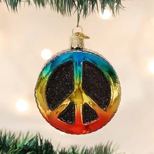 Old World Christmas - Peace Sign - 36152