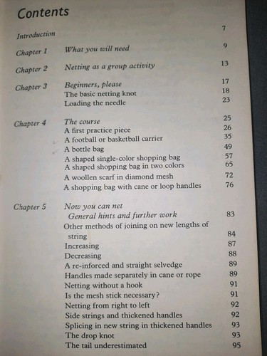 Net Making by Charles Holdgate Hardback 4th Printing 1976 - Picture 6 of 9
