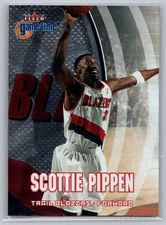 2000-01 Fleer Game Time #75 Scottie Pippen