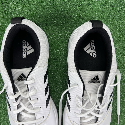 Adidas Men’s Size 11 Golf Shoes CP Traxion SL Sneakers Spikeless White/Black - Picture 9 of 10