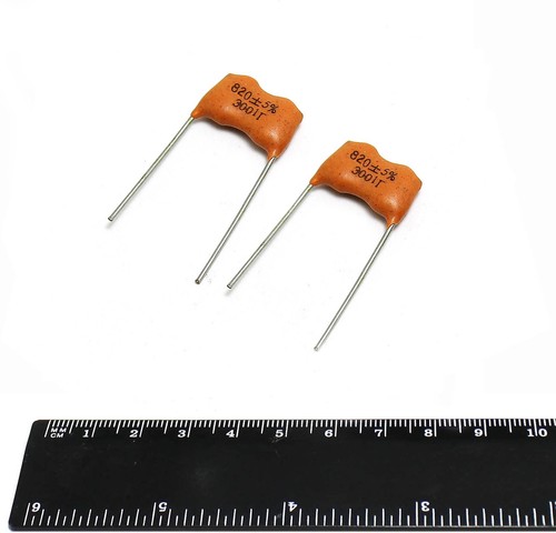 26pcs Silver Mica Condensatori 100pF - 0.01uF 500V K31-11 Amplificatore Audio URSS NOS - Foto 8 di 33