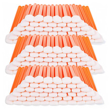 500 Pack Cleaning Swabs, Rectangular Foam Tips Sponge Sticks, 5.1 Inch