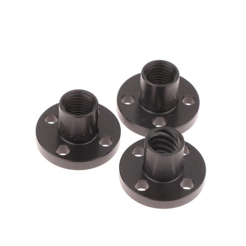 2Pcs 3D Printer T8 Trapezoid Motor Screw Nuts Lead 1/2/4/8MM For Lead Screw