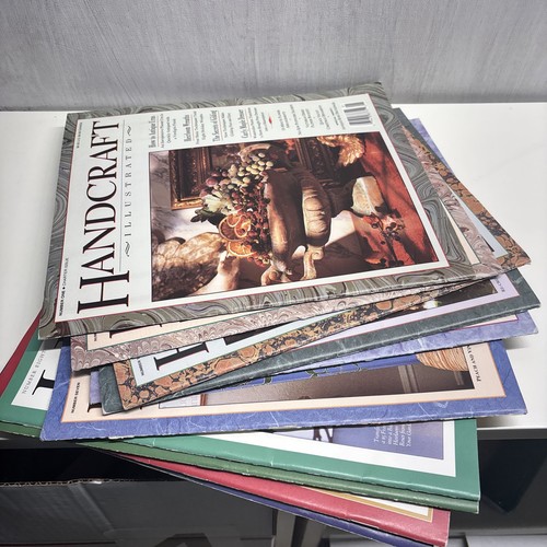 10 Handcraft Illustrated Magazines All Season 1994-1996 Mixed Crafts