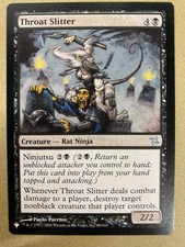 MTG 1x Throat Slitter 88 The List - Betrayers of Kamigawa Magic Gathering x1 NM