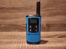 Motorola Talkabout T100TP Two-Way Radio Walkie Talkie Blue AAA Single Handset