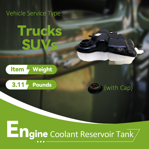 Coolant Reservoir Tank & Cap for 03-07 Ford F-250 F-350 F-450 Excursion⭐⭐⭐⭐⭐ - Zdjęcie 5 z 13