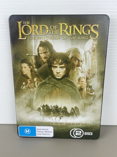 The Lord of the Rings Trilogy 2 Of 3 Steelbook Movies DVD Region 4 - Picture 6 of 14