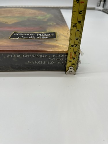 Sealed Hallmark Springbok Pass The Ketchup Ode to A Burger Jigsaw Puzzle 500 Pc - Picture 12 of 12