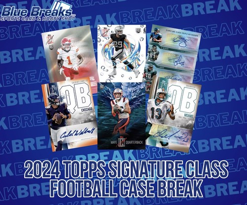 NEW YORK GIANTS - 2024 Topps Signature Class Football Blaster Case Break