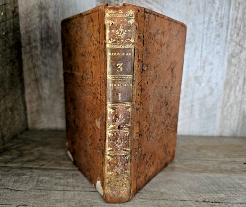 1780 Julie or The New Heloise - Letters from Two Lovers by Jean-Jacques Rousseau - Picture 2 of 6