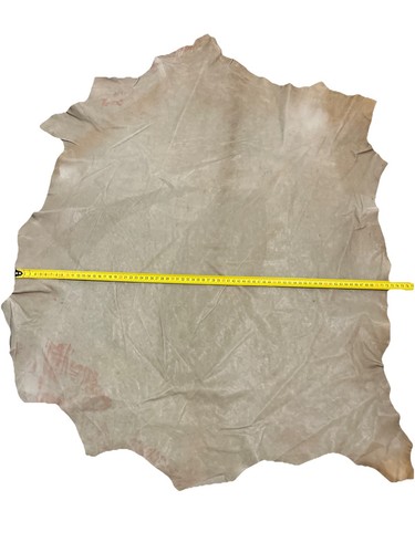 Lederhaut Mehrfarbig Echtleder Lammleder Echt Leder 89x72 Cm - Bild 2 von 2