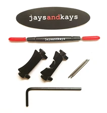JaysAndKays® Metal Adapters Kit for Casio GShock GGB100 and 24mm Straps