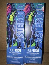 Pulp Riot ASTEROID Blue Azur SemiPermanent Direct HairColor4oz- SET OF 2 