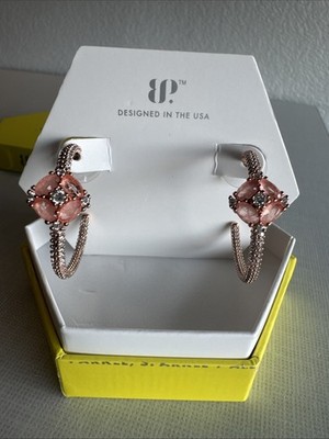 Bomb Party OG Earring ER24006  A Delicate Detail  Morganite/Rose Gold