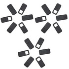  18 Pcs Metal Oval Shaped Webcam Cover Camera Slider Shutter Privacy Protect