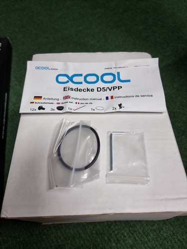 Alphacool Waterpump VPP655 G1/4 PLEXI new, complete and in box - Afbeelding 4 van 7