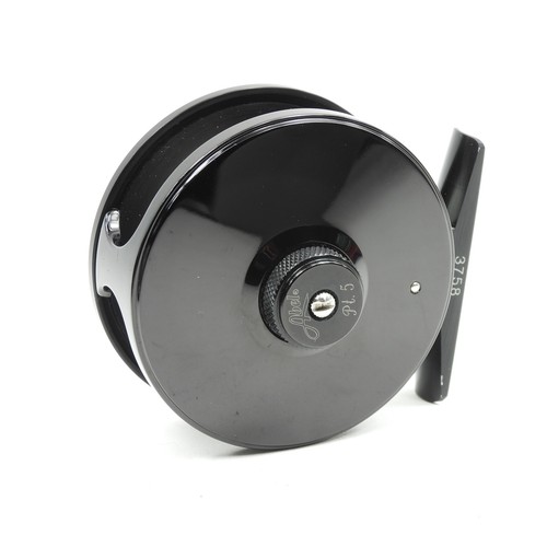 Abel Pt. 5 Fly Fishing Reel. Gloss Black. Solid Spool. W/ Case. USA. LHW. - 第 3/8 張圖片