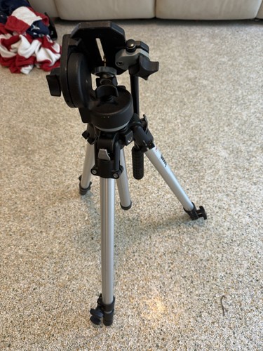 BOGEN Manfrotto 3001 Camera TRIPOD w/ 3126 HEAD Made in Italy (J) - Picture 7 of 11