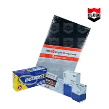 Re-ring Kit + Main Bearings for 1988-1992 Toyota OHV-6 241-4.0L