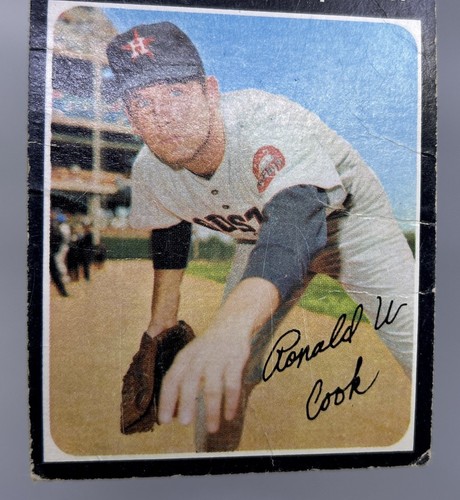 1971 Topps Ron Cook #583 Houston ASTROS - MLB Baseball - FREE Shipping - Picture 4 of 4