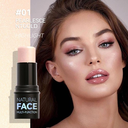 Face Brighten Highlighter Glow Blusher Concealer Stick Contour Bronzer @ - Picture 4 of 16