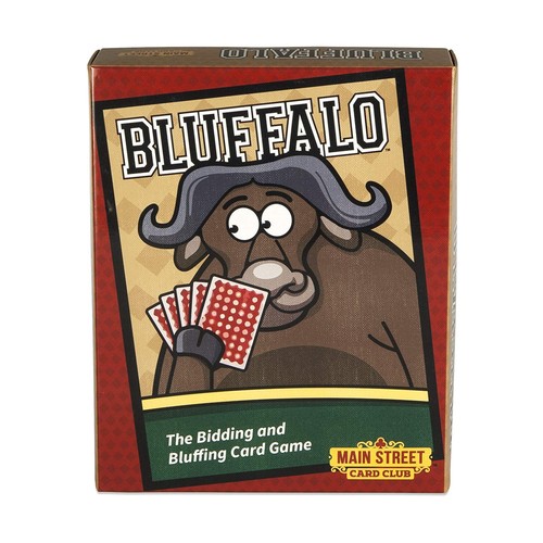Main Street Card Club Card Game Bluffalo Box SW (New)