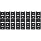  2 Pack Kabel Halterungen Kabelbinderhalterung Kabelhalterclip Drahthalter