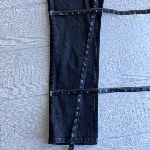 Lauren Jeans Co Ralph Lauren Hose Damen 8 Anthrazit Denim Slim Stretch Midrise - Bild 11 von 11