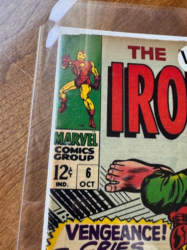 Marvel Silver Age Comic (1968) - THE INVINCIBLE IRON MAN #4,5,6,8 PICK ONE - Bild 25 von 35