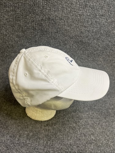 Rhoback Hat Cap Men Strap Back White Crave Performance Embroidery Golfer - Picture 3 of 8