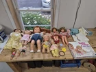 Huge Vintage Doll Lot. Baby Alive, Cabbage Patch Kids, Shirley Temple!! See Pics